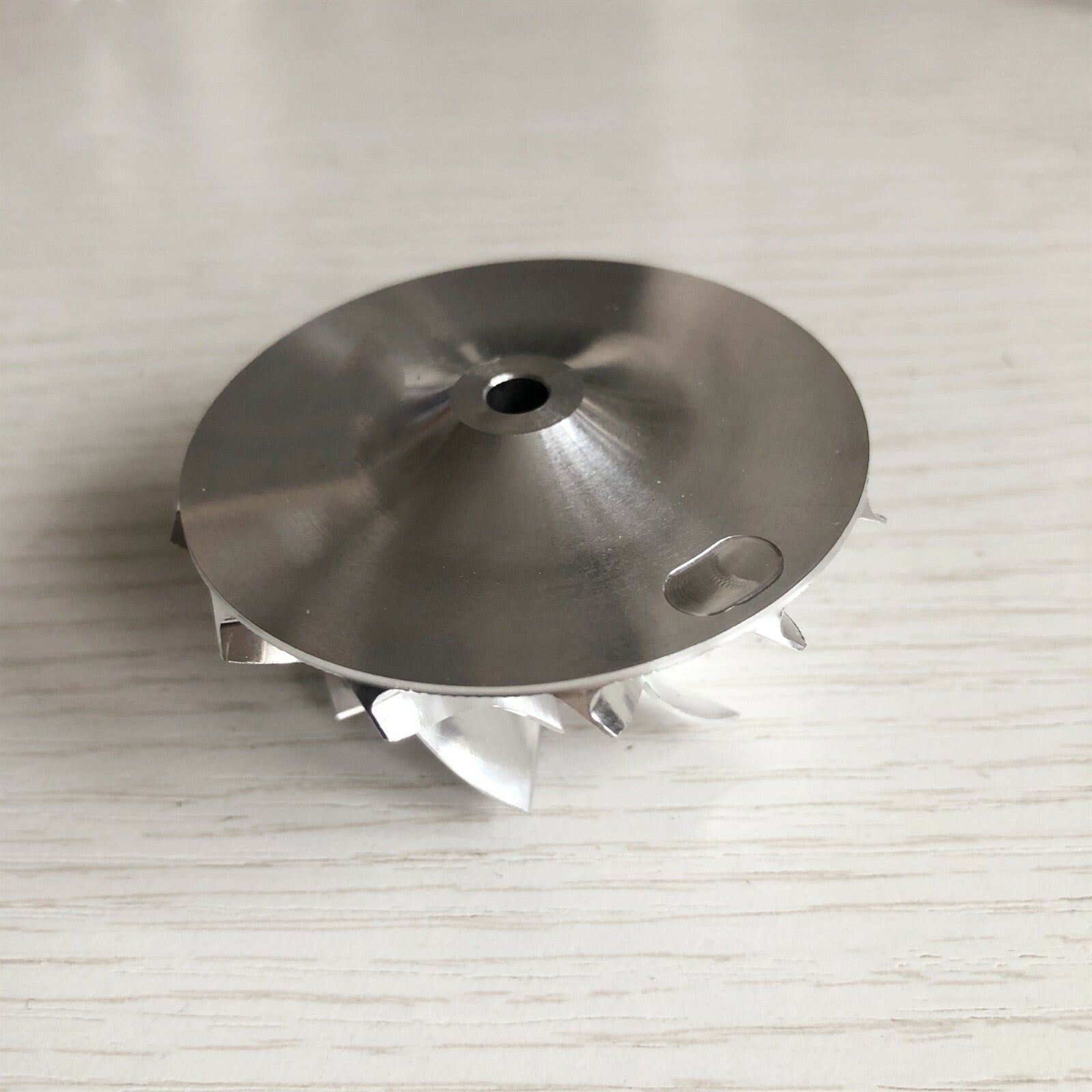 GT15-25 41.54/55.98 mm 6+6 Blade High-Performance Turbine Billet Compressor Wheel