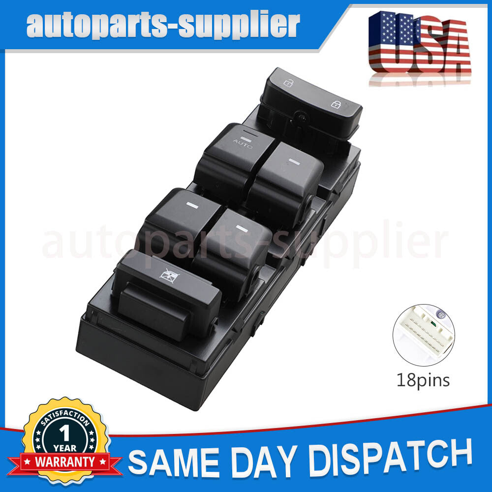 Power window control switch driver side 93570-C1000 for Modern Sonata 2015-2019