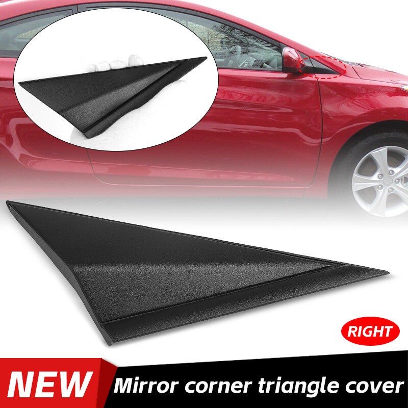 Right Fender Pillar Trim Mirror Corner Molding for Hyundai for Elantra 2014-2016