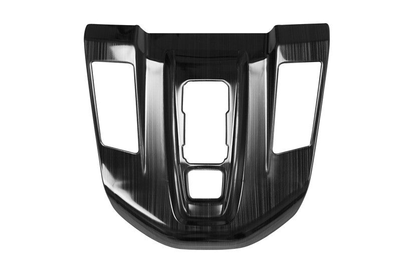 Middle Console Gear Shift Panel Trim for Honda CRV CR-V 2017-2022 Black Titanium