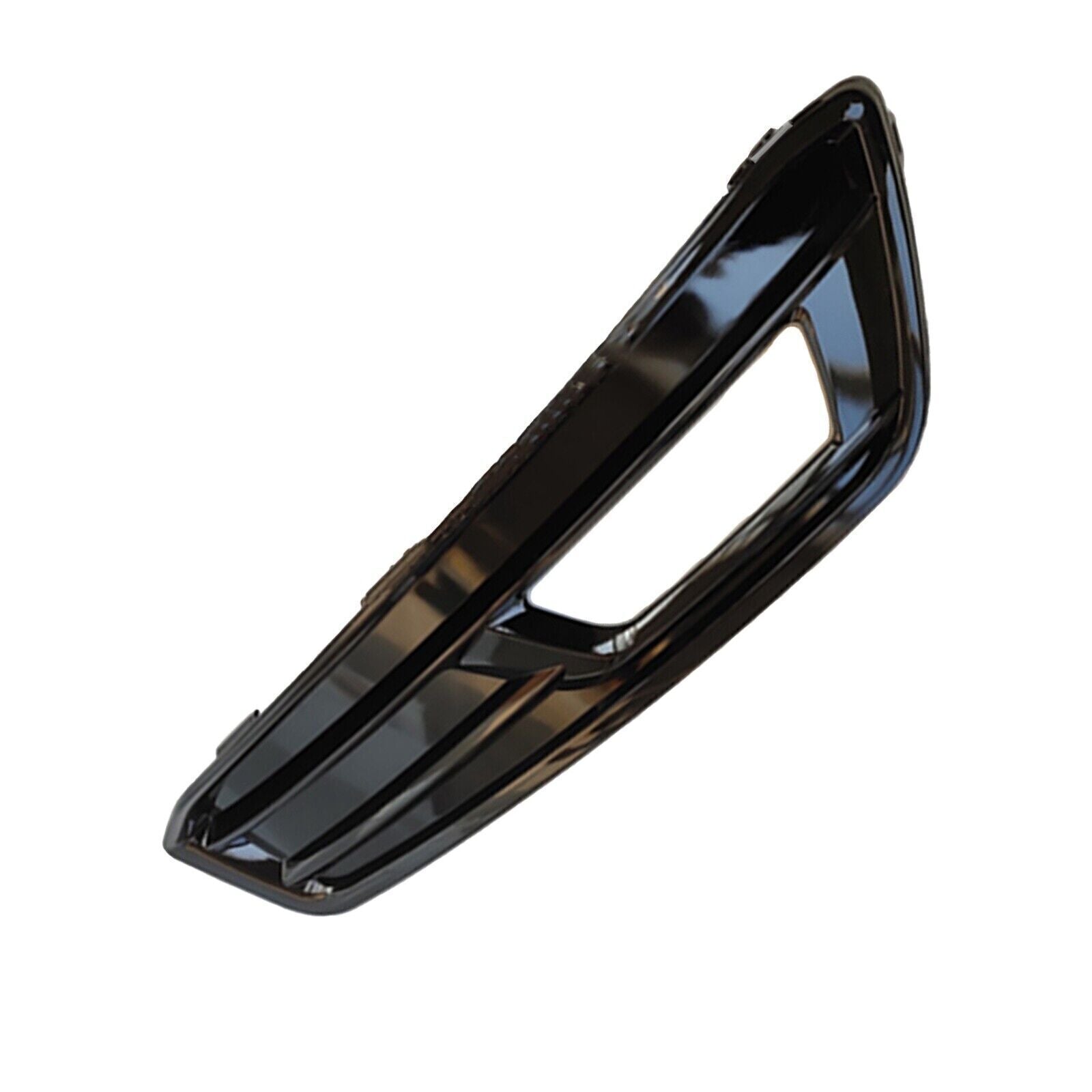 Glossy Black Fog Lamp Light Cover Trim Molding Bezel for Ford Focus ST 2015-2018
