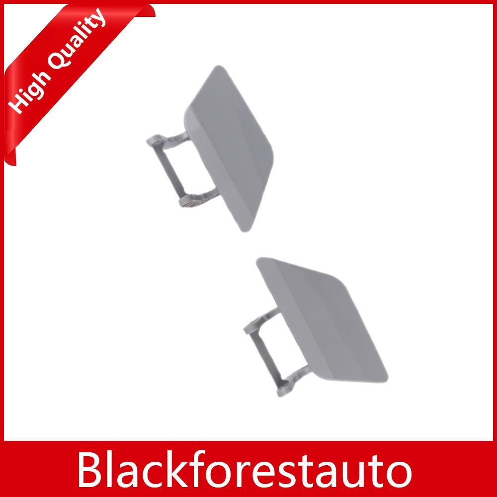 Pair Unpainted Front Headlight Washer Cover For 2012-2015 for Mercedes W204 C-Class
