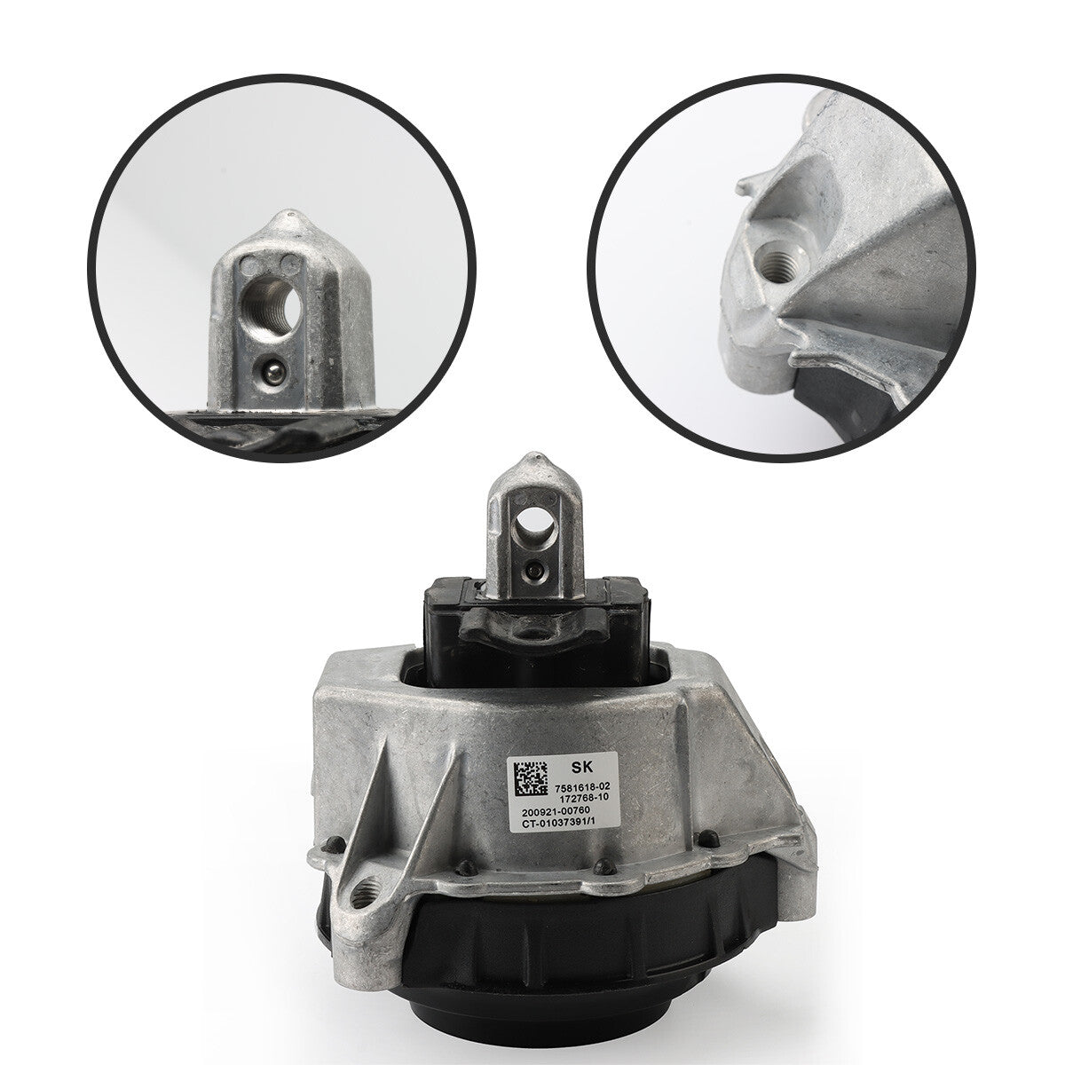 2Pcs Left+Right Engine Motor Mount 2019-2023 22117581617 for BMW 330i 430i 2.0L