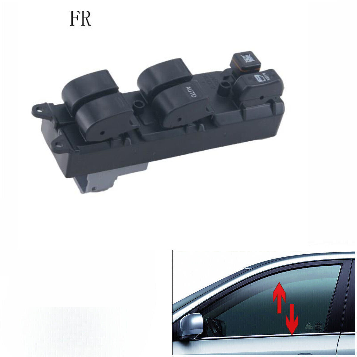 Driver Side Power Window Switch Replacement for 02-05 for Toyota for Camry Front Right