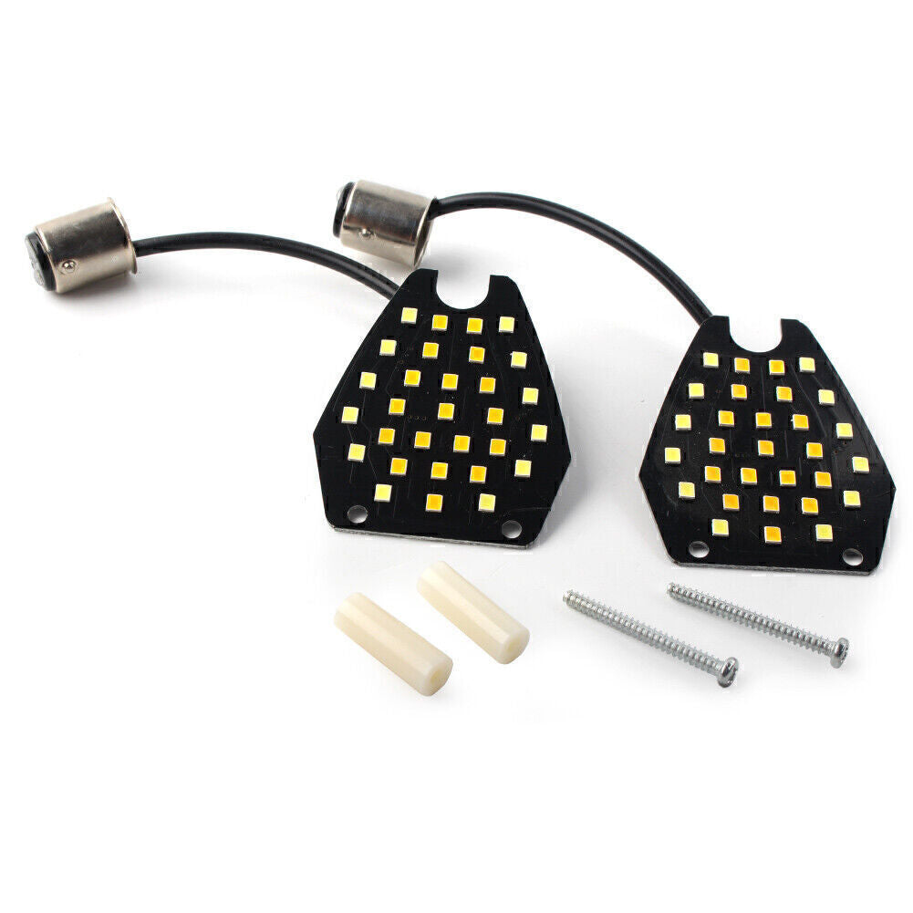 2PCS Rear 30SMD LED Turn Signal Indicator Light 1157 for Honda CBR1000RR 2004-07