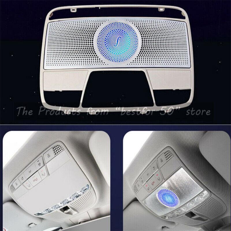 64 Color w213 Ambient Light Front Ceiling Speaker Car for Mercedes E Class 17-21