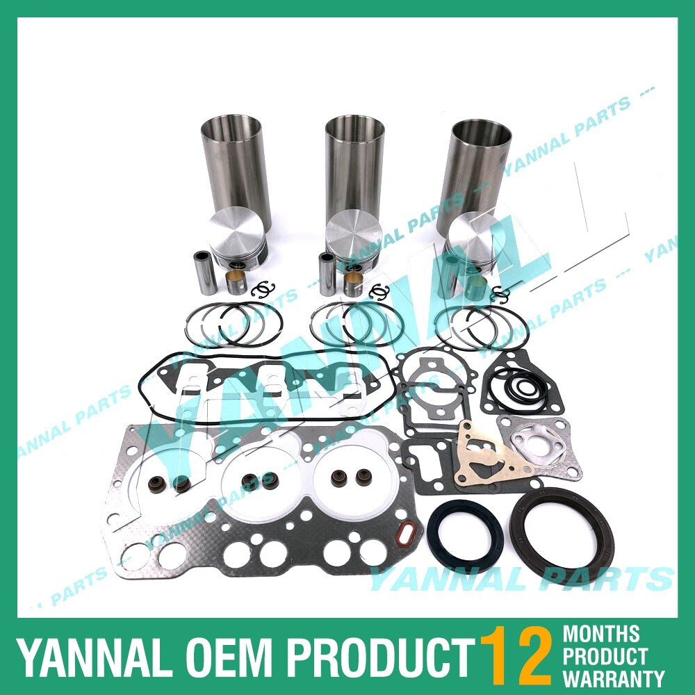3TNA68 Overhaul and Rebuild Kit with Complete Gaskets for Yanmar Diesel Engines