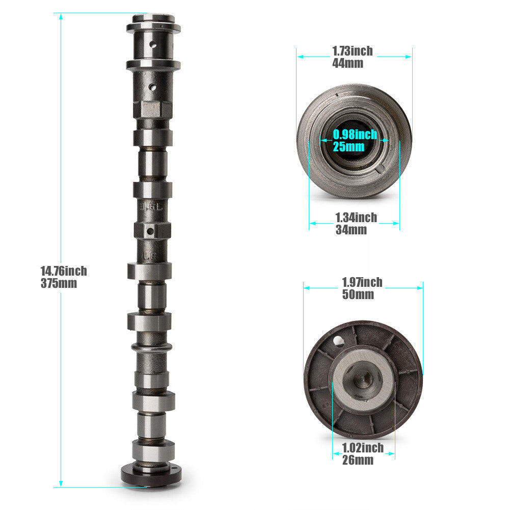 5184377AG Exhaust Camshaft for Jeep for Dodge for Chrysler for Ram 3.6L 2011-2022 Left Side
