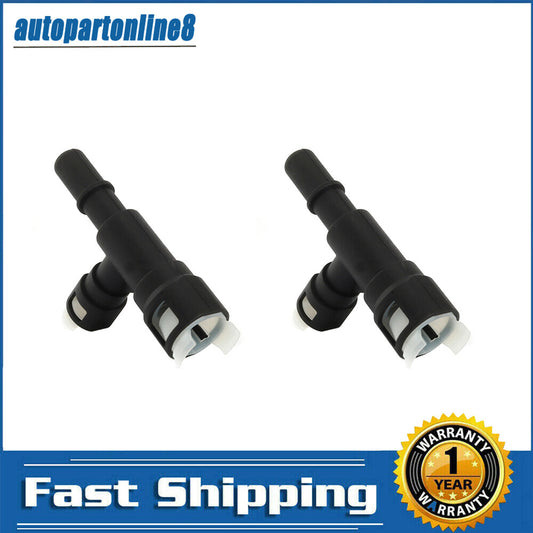 2X800-414 Heater Hose Connector for Chevrolet Tahoe, for Cadillac for Escalade , for GMC for Sierra