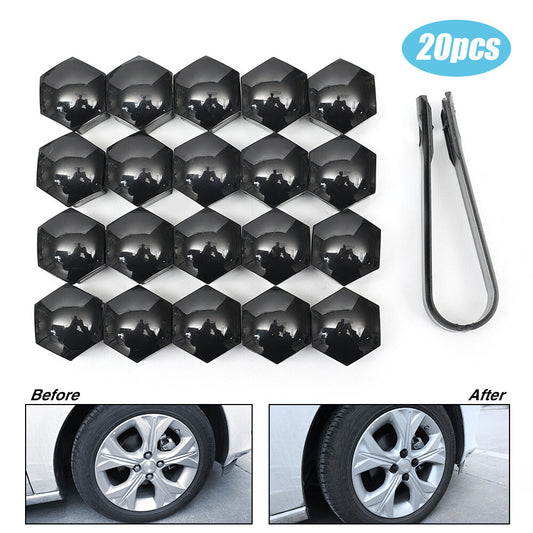 20PCS 17mm Car Hub Screw Cover Auto Wheel Nut Caps Bolt Rims Car Accessories
