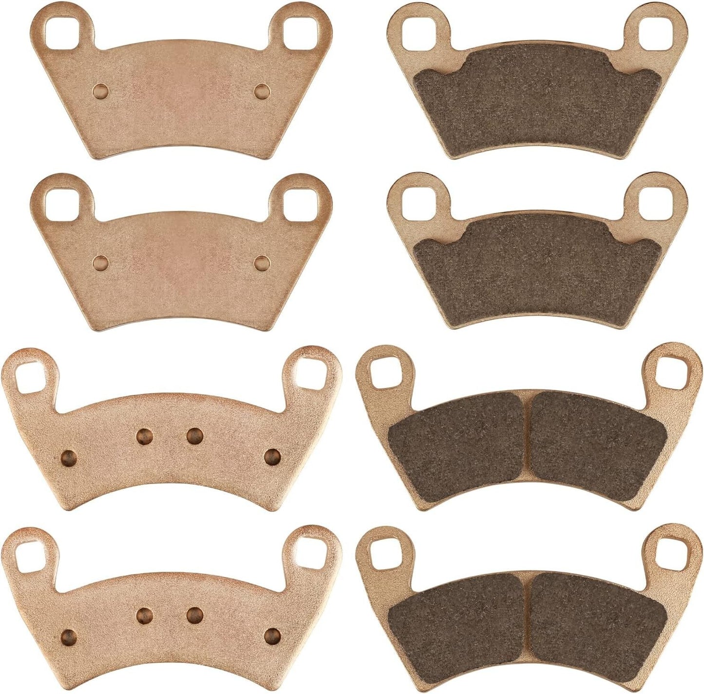 Brake Pads Front and Rear for Polaris Ranger Crew 500 RZR 4 800 RZR 900 XP