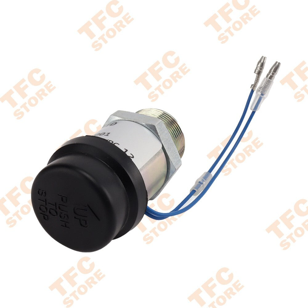 12V Stop Solenoid 30A87-00060 for Mitsubishi Engine S3L2-E2 S4L S4L2 L2E K4E K4F