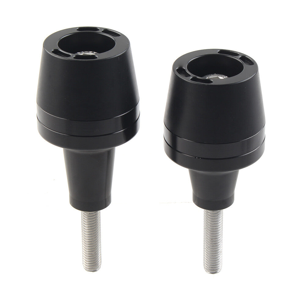 2¢ª Sturzpads Crash Protector f¨¹r for Yamaha for Suzuki for Honda for Kawasaki Universal Schwarz