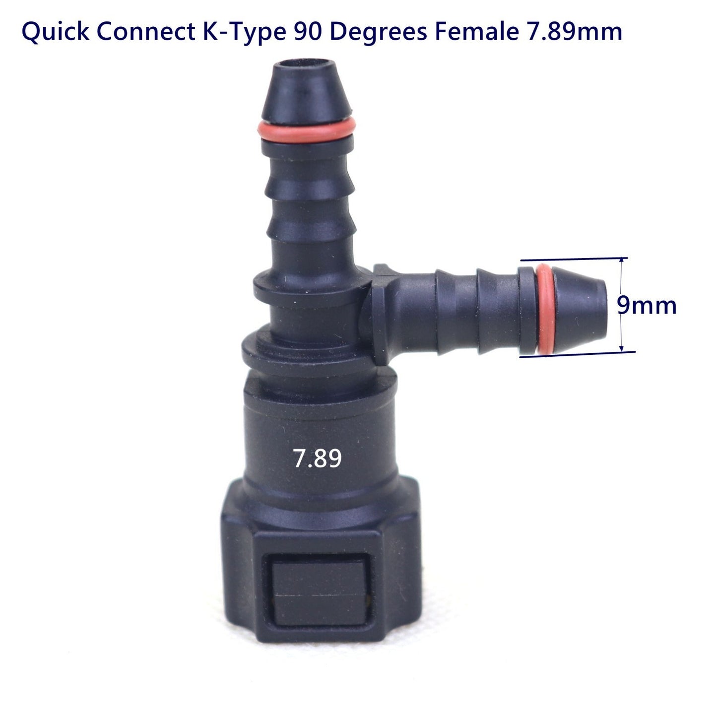 Nylon fuel line quick-connect release hose disconnect hose 7.89 mm SAE 1/4 6 mm