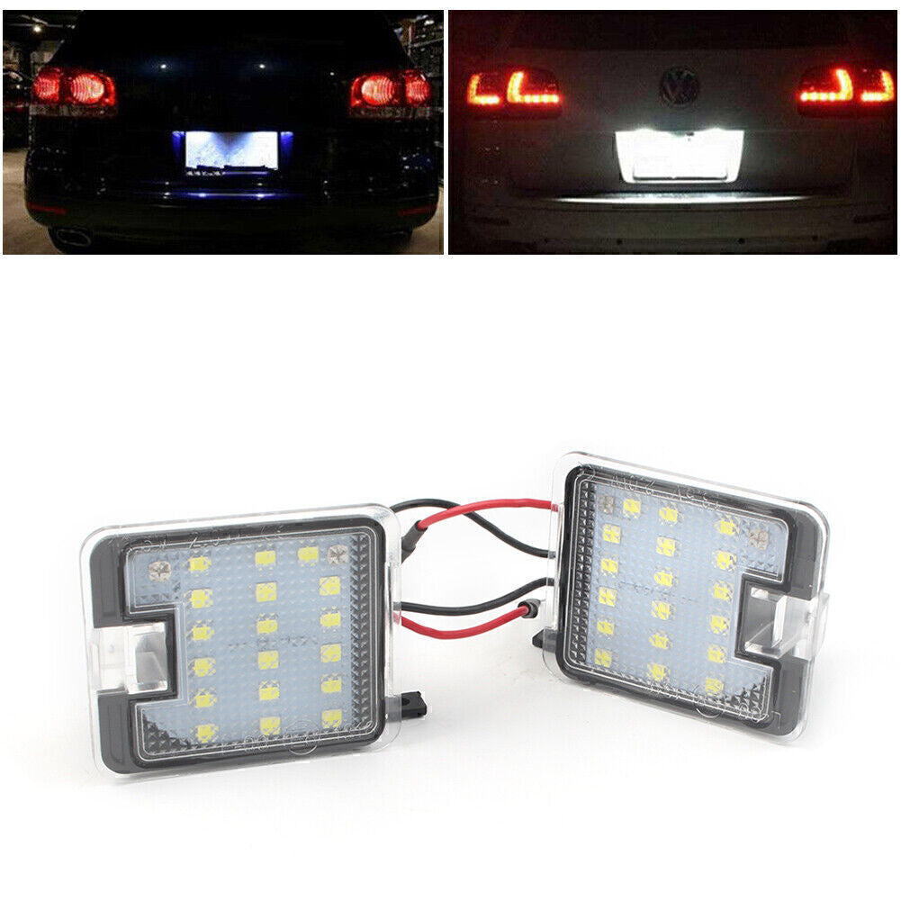 for Ford Fiesta S-MAX C-MAX Kuga Mondeo Galaxy Led Number License Plate Lights