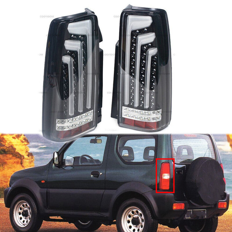 2Pc for SUZUKI for JIMNY SN413 HARD TOP 1998-2017 Pair Rear LED Tail Lamp Brake Lamp