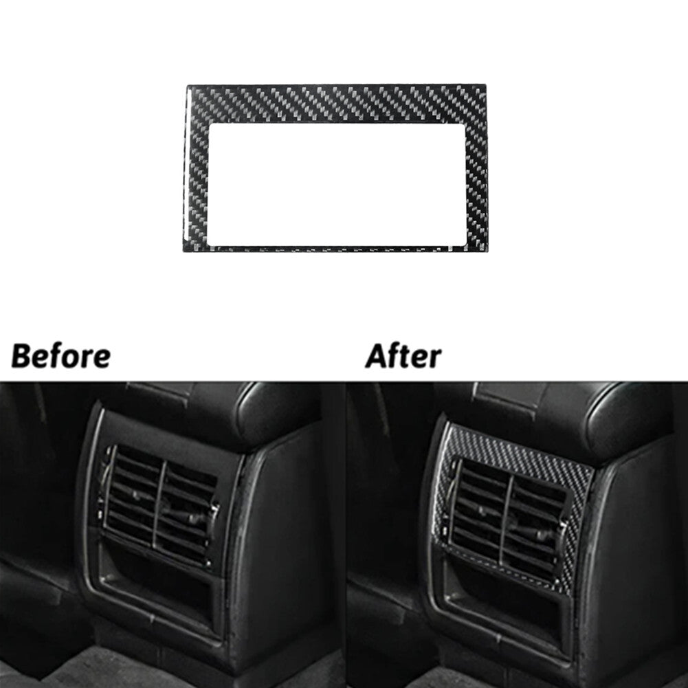 for BMW M5 E39 1998-2003 Carbon Fiber Intrior Rear Air Vent Outlet Cover Trim