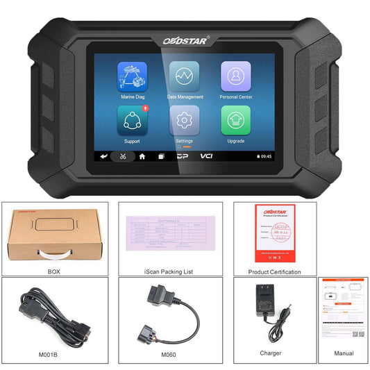 OBDSTAR ISCAN For Marine for Mercury Diagnostic Tool Code Read Clear Action test