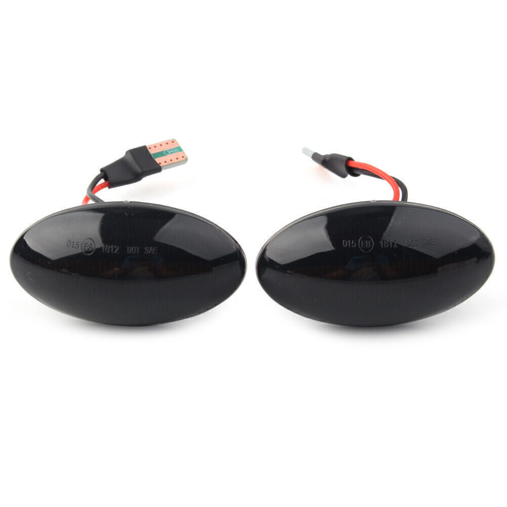 LED Dynamic Side Marker Turn Signal Light Sequential for Mini Cooper R50 R52 R53