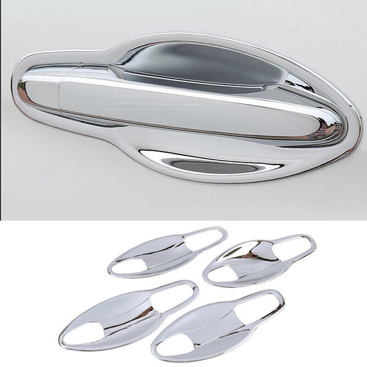 Chrome Car Outer Side Door Bowl Cover Trims ABS Fit for Honda CRV CR-V 2012-2016
