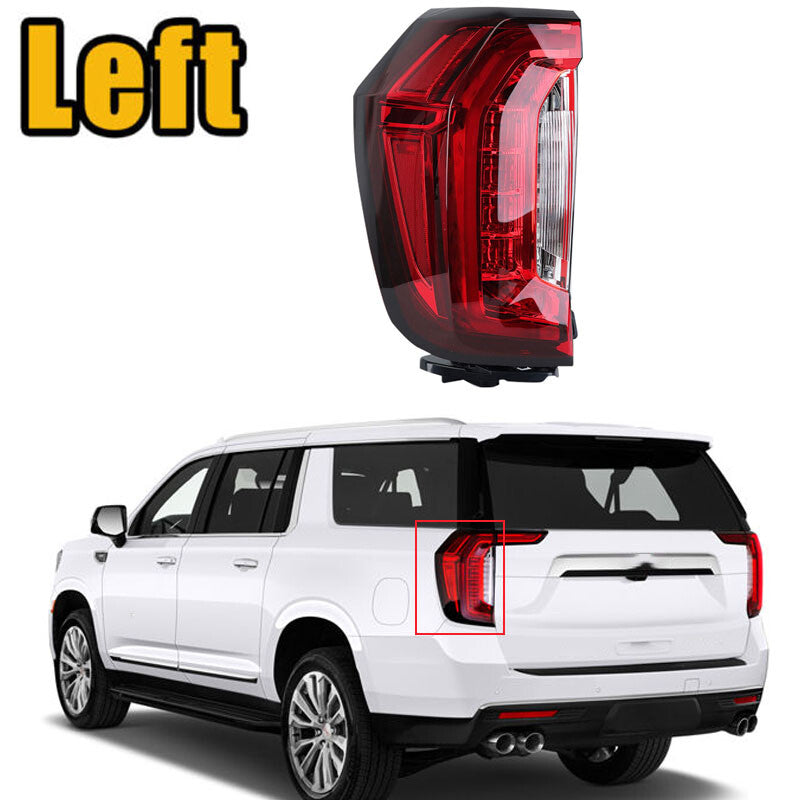 1pcs Left Driver Side Rear Brake Tail Lights Lamp for GMC for Yukon 2021-2024 LED