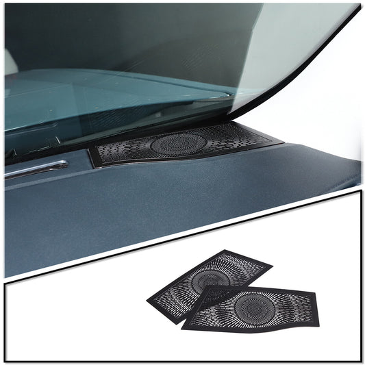 Carbon fiber ABS internal cup holder cover for BMW X5 E70 2008-2013 USA.