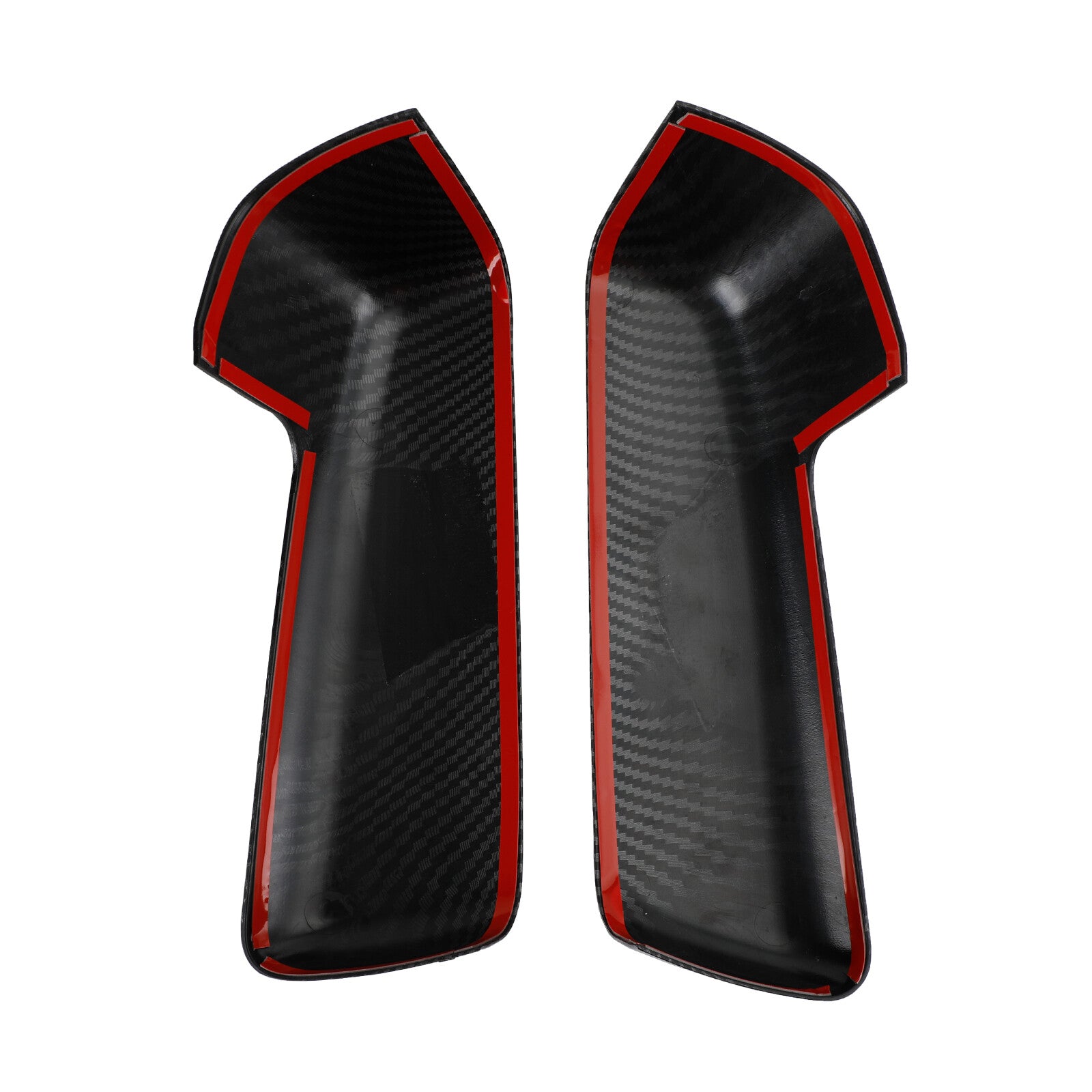 Two upper half-mirror caps for 2019-2023 for Chevrolet Silverado/ for GMC for Sierra 1500