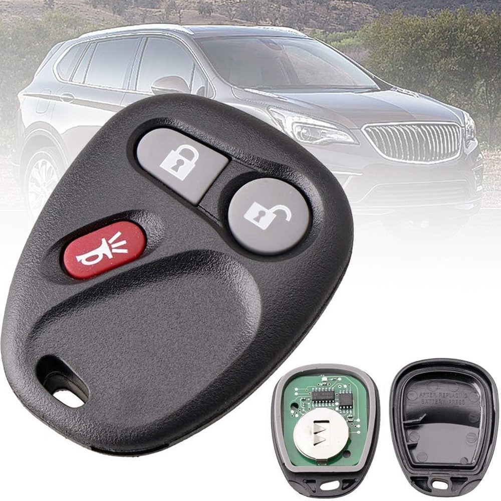 2pc Replacement Fit for Chevrolet Silverado 2003 2004 2005 2006 Remote Car Key Fob