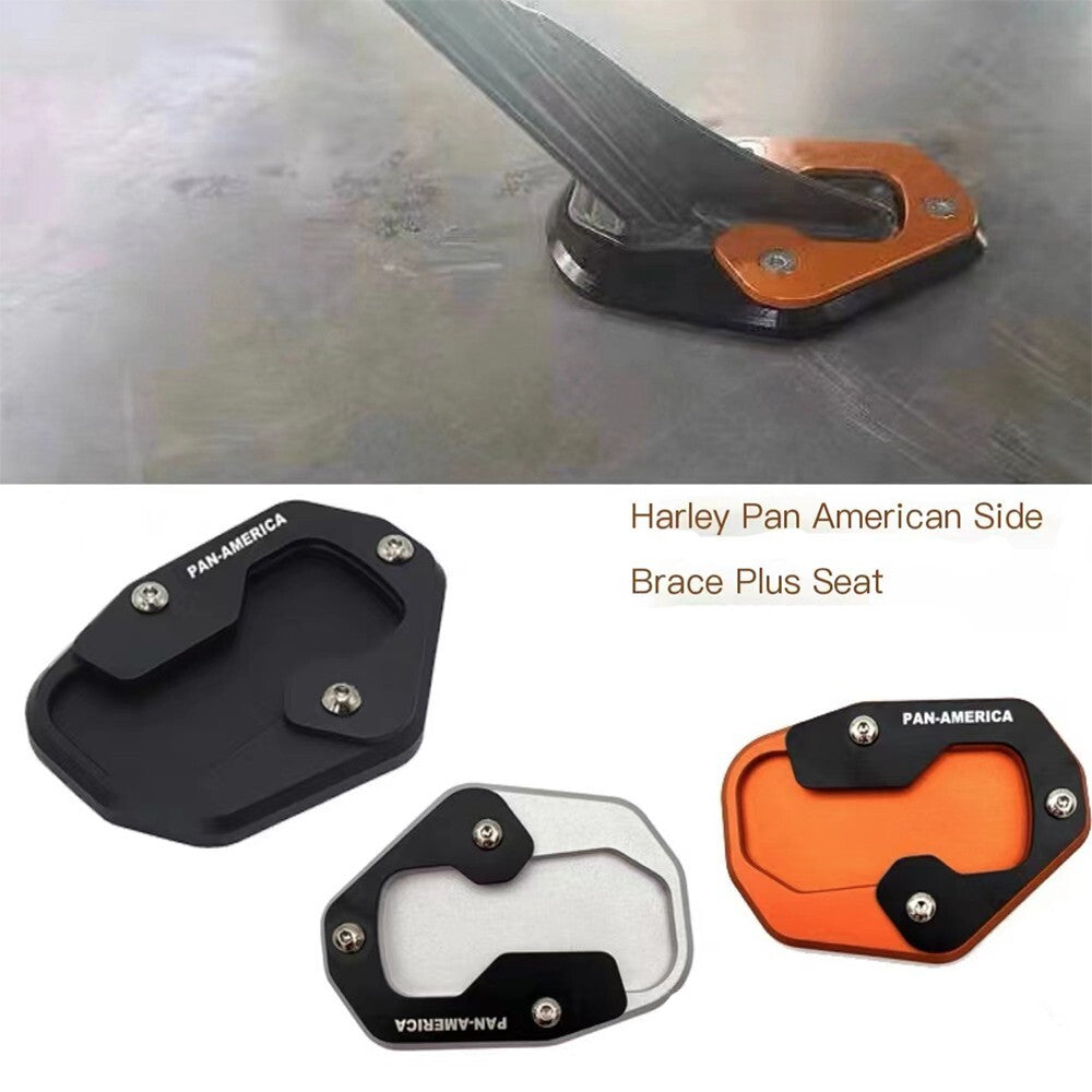 FOR PAN AMERICA 1250 S PA1250 S 21+ Side Stand Enlarge Pad Kickstand Extension