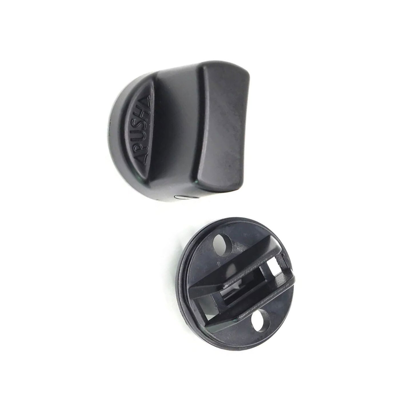 2pcs 6 Ignition Key Knob Push Turn Switch + Base Mount for Mazda CX-9 CX-7 Speed