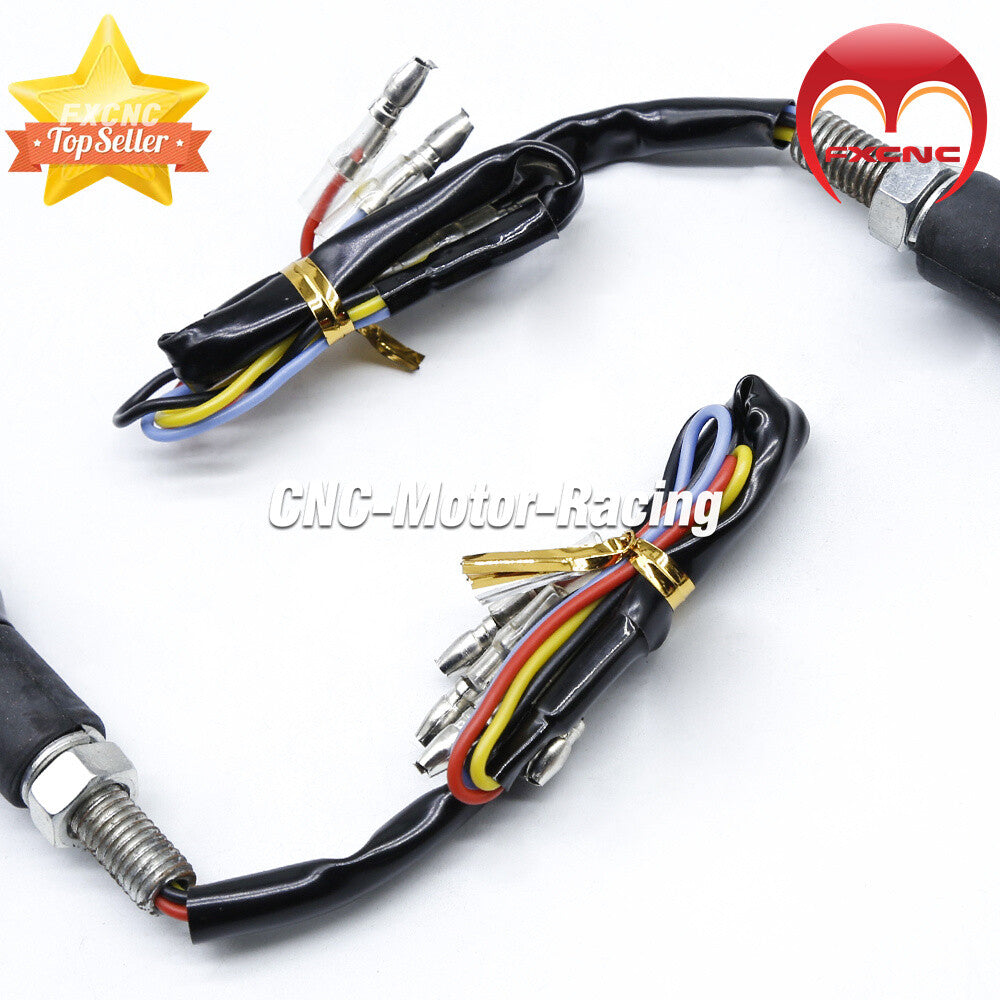 Universal Motorcycle DC 12V 5.4W 4-Wire LED Flashing Turn Signal