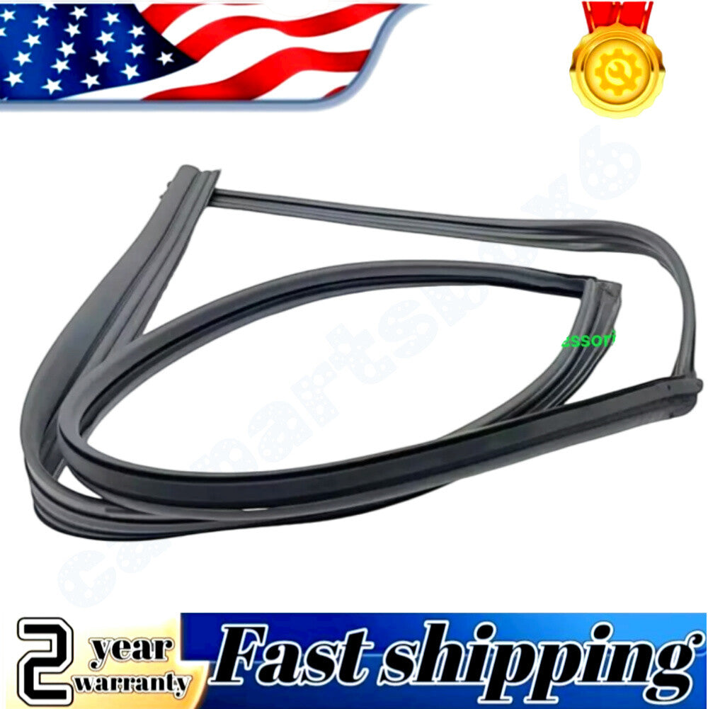 4-piece door glass operating channel weather window seal suitable for 2009-2014 for Honda Fit