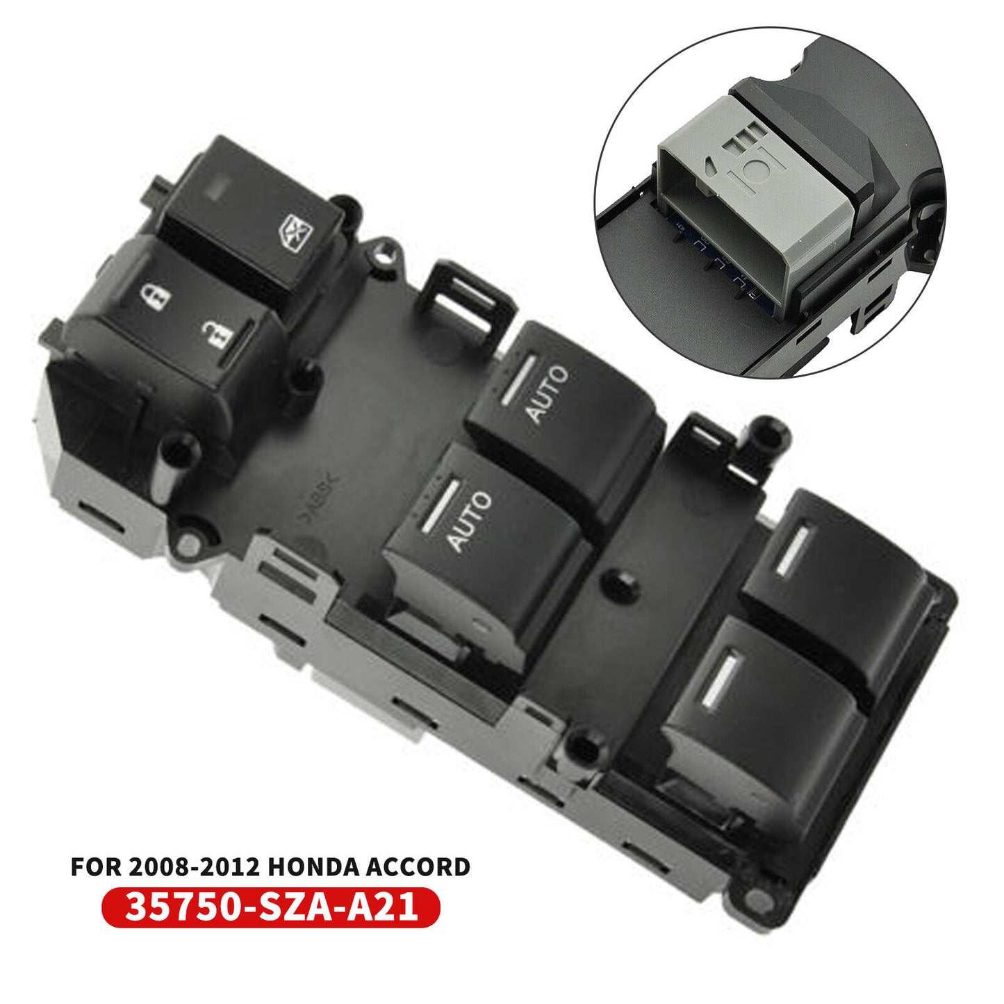 For 2008-2012 for Honda Accord EX EXL Master Power Window Door Switch Assembly