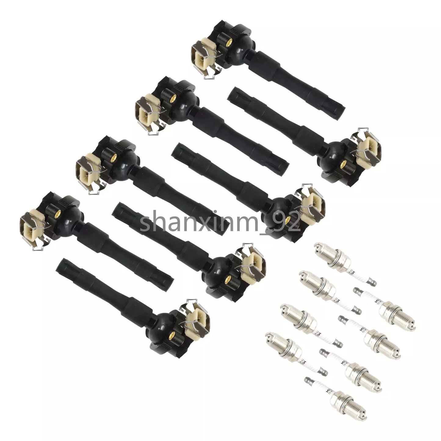 Set of 8 Ignition Coil  Platinum Spark Plug for 1996-2002 for BMW 328i UF354