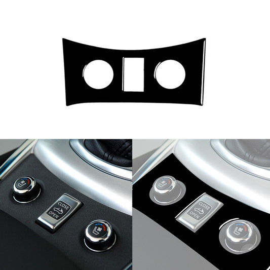 Piano Black Transmission Console Cover Trim for Infiniti G37 2010-2013 Type A