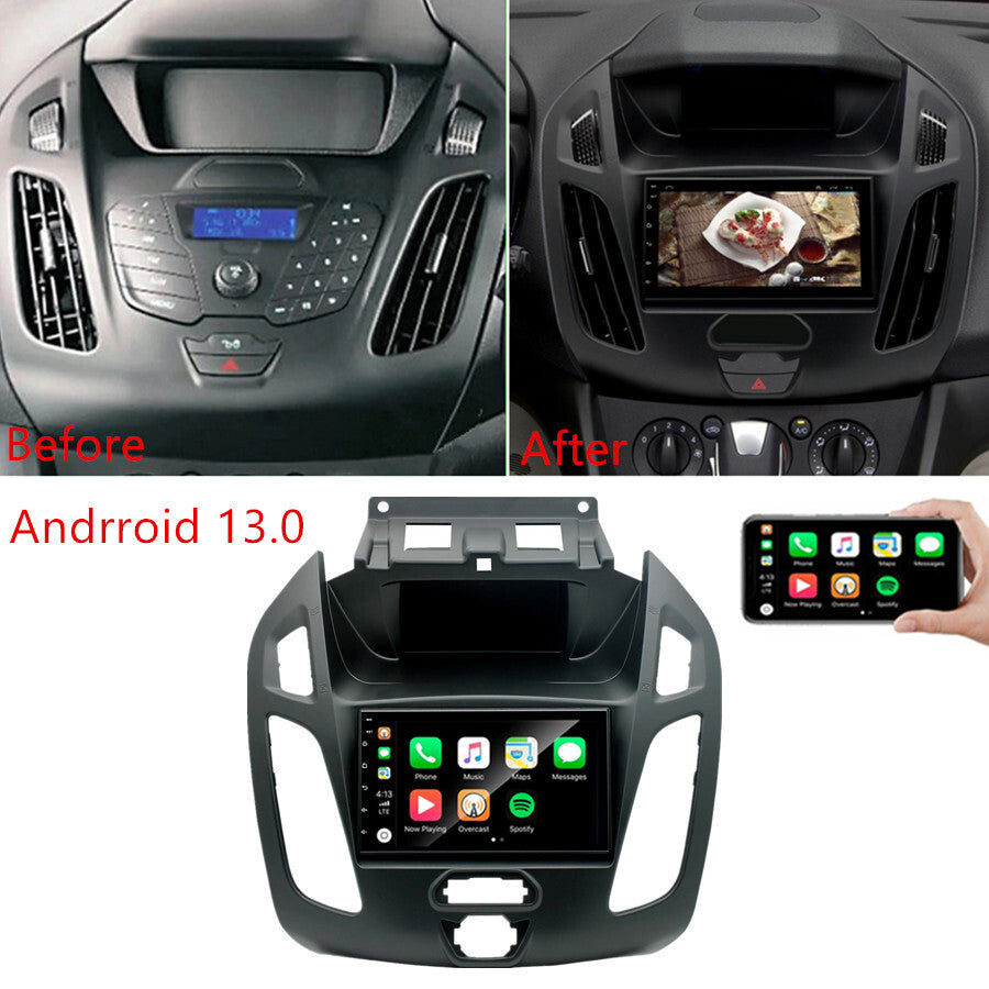 For 2014-2018 for Ford Transit Connect Carplay Stereo Radio GPS Head Unit 7 4+32GB