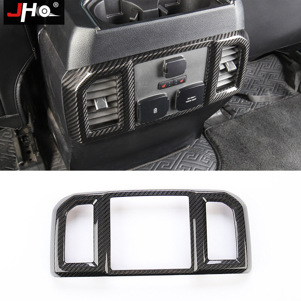 Carbon Fiber Rear Air Vent Cover Trim for Ford F150 /LTD 2015-2020