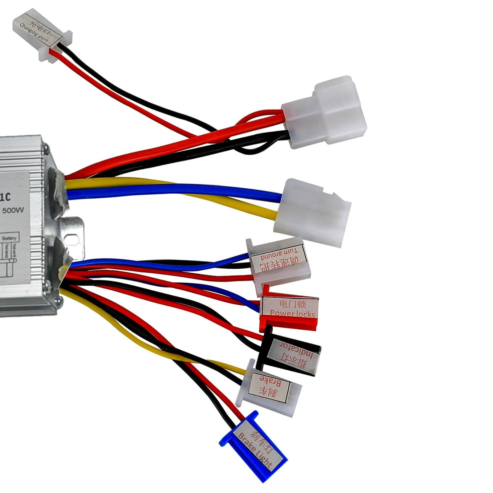 24V 500W Brush Motor Speed Controller For Electric Scooter Go Kart E Bike E-ATV