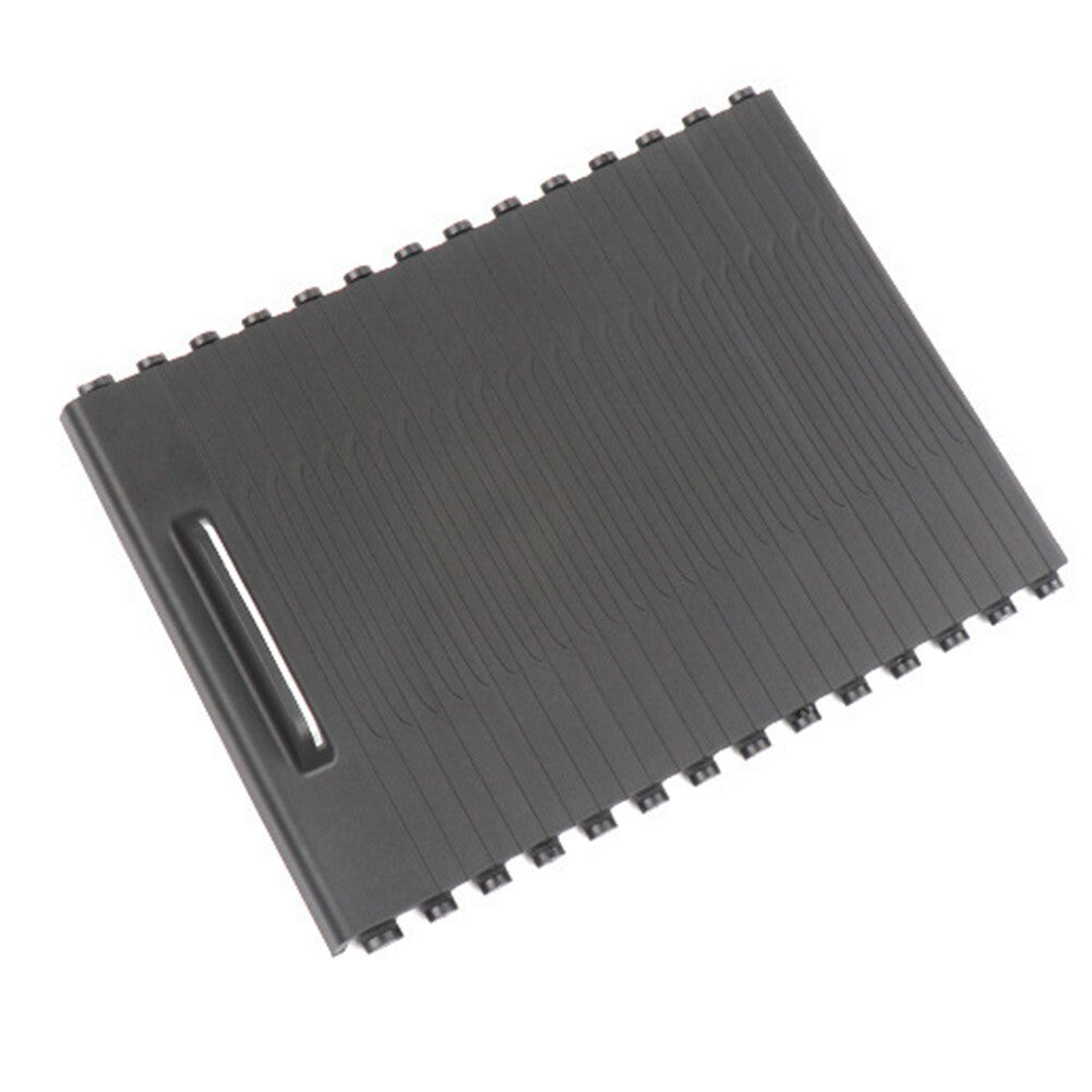 Black For Koleos 16-19 Center Console Roller Blind Cover Rolling Shutter