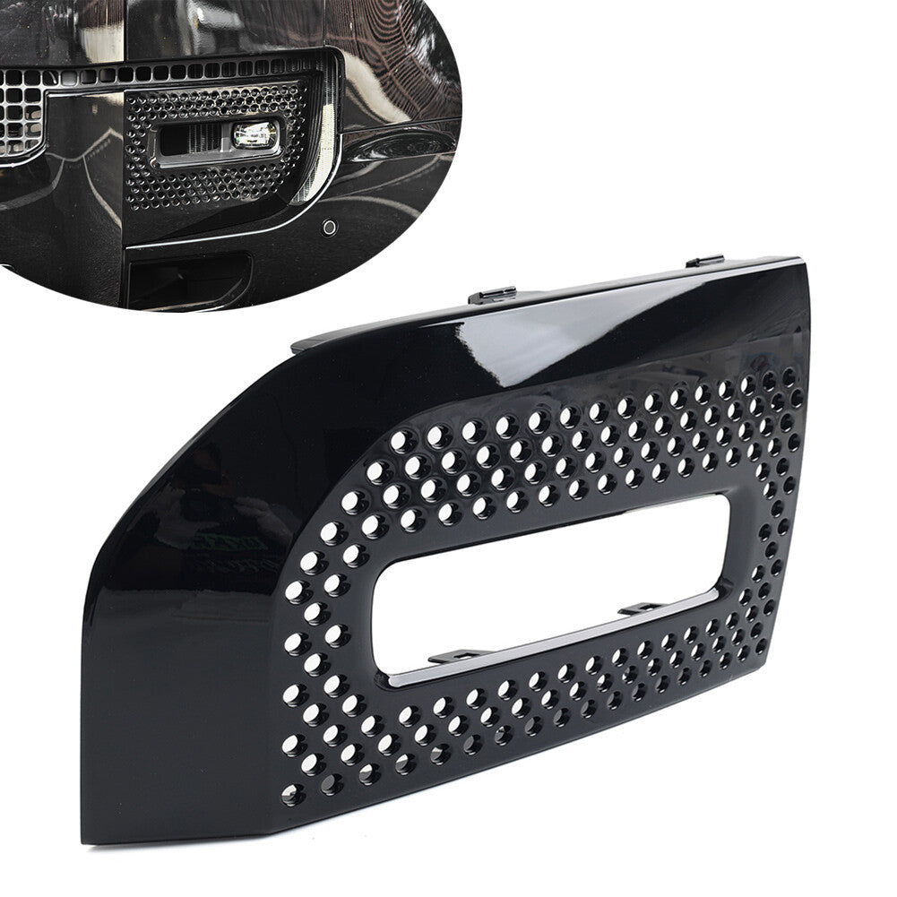 Fog Lights Grill Fog Lamp Bezel Cover for Land Rover for Defender 90 110 130 20-24 L
