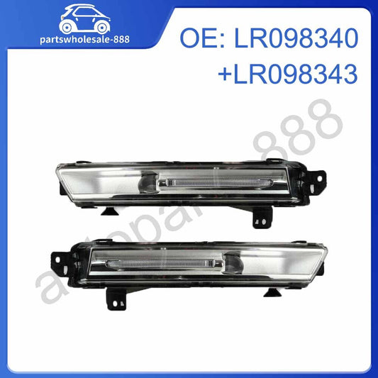Front Bumper LED Fog Lamp Driving Light 2 Pcs Fit For 2018-2019 for Range Rover L405