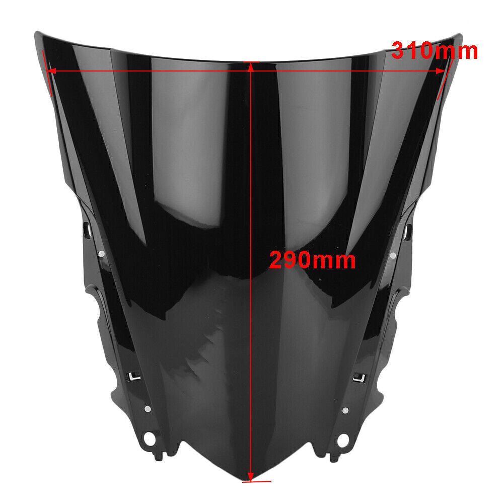 Double Bubble Windshield Windscreen for Yamaha YZF-R25 2014-2018 YZF-R3 15 Tan