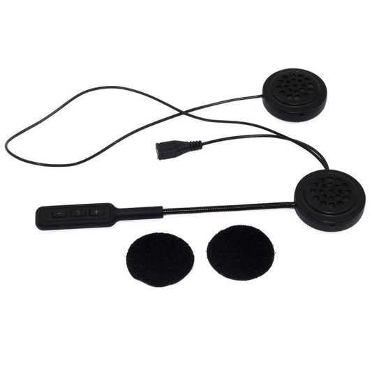 Motorcycle Helmet Headset Phone Bluetooth Hands- Microphone Call Control kit
