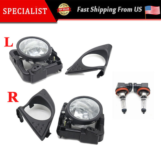 2X for Acura TSX Left+Right Passenger Front Bumper Fog Driving Light Lamp 09-10