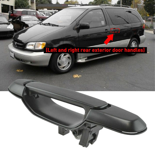 US Rear Left or Right Sliding Door Handle for 1998-2003 for Toyota for Sienna 4N7 Sable