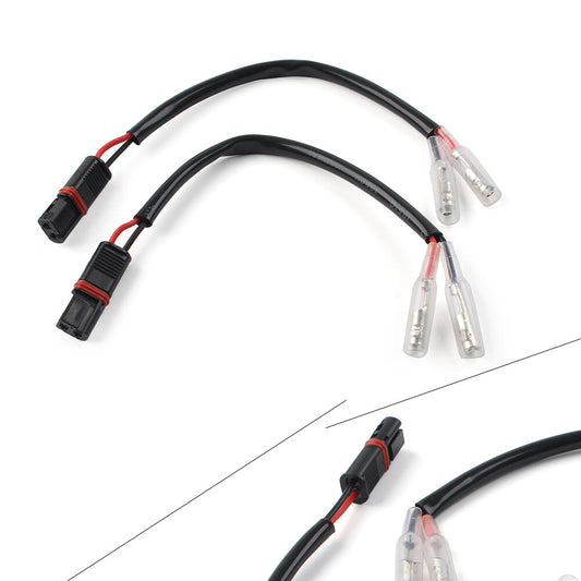 1 Pair Turn Signal Wire Adapter Plug Connector for BMW S1000RR R850GS R1200GS