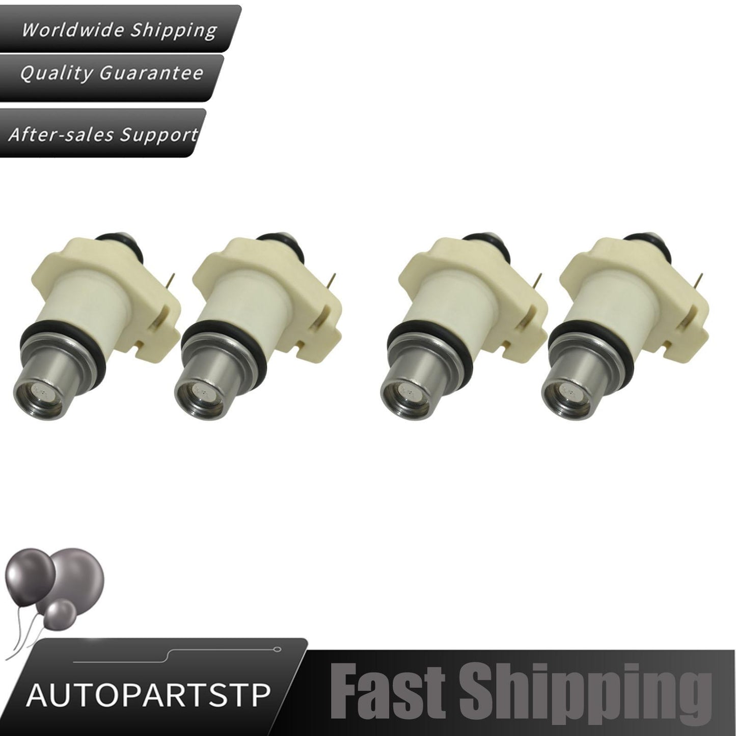 4-piece fuel injector 50cc/min, suitable for Yamaha motorcycle 5S9-13930-00 1CD-13930-00-00