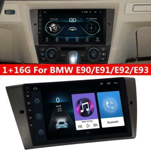 9 Android 9.1 Radio GPS Stereo Head Unit 1+16G for BMW 325i 328i 330i w/ Canbus