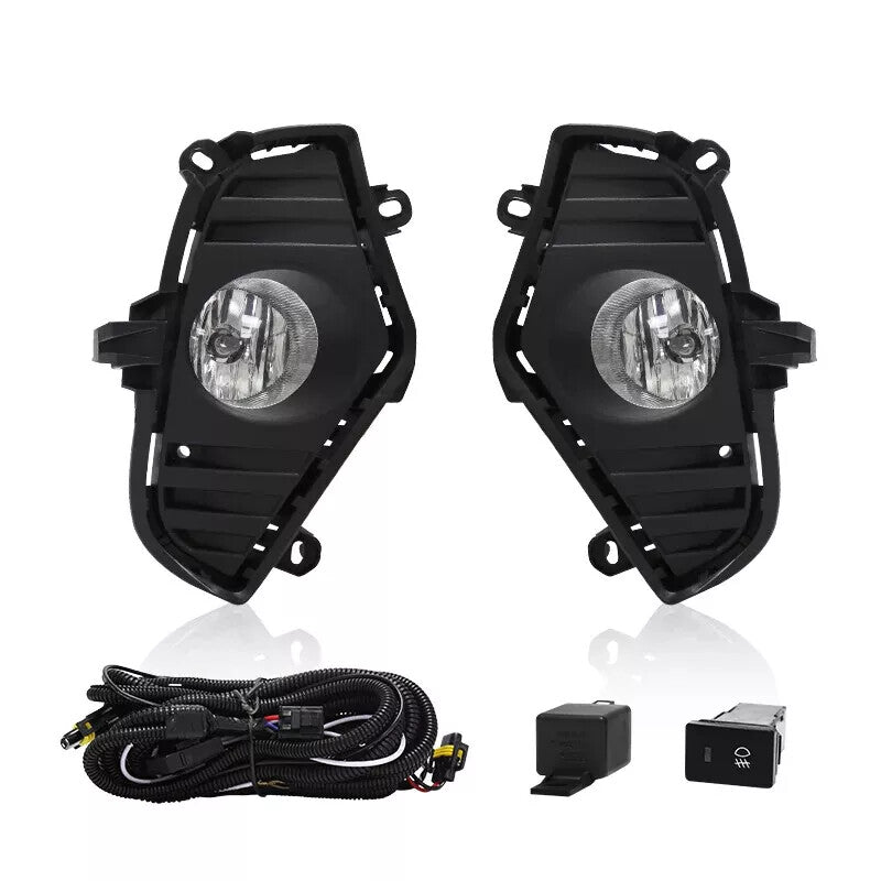 LHRH Bumper Fog Lights Driving Lamps Wiring Switch For 2019-2024 for Toyota RAV4