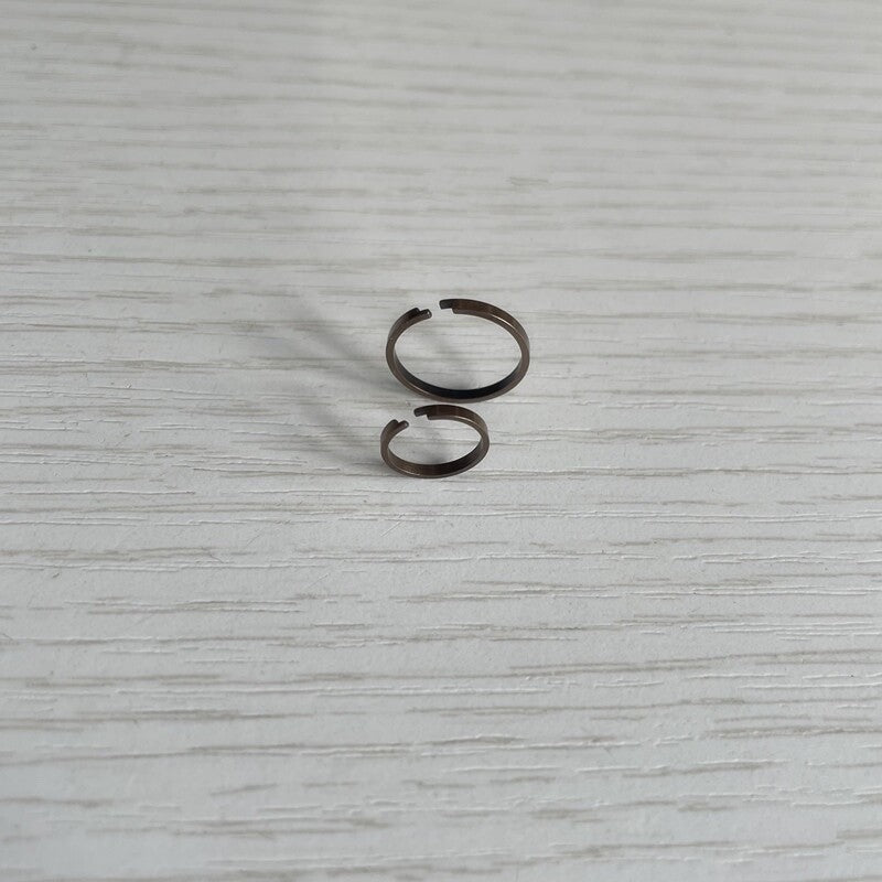 k03 k04 Piston ring/sealing ring step clearance turbine side and compressor side